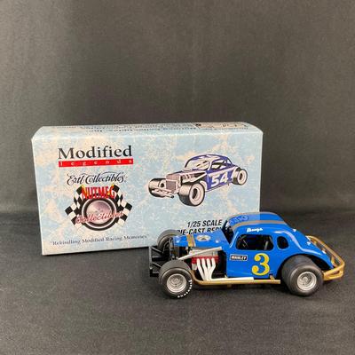 -6- 1:25 SCALE | 1937 Sedan Coupe Modified Issue #7 “Bugsy” Stevens | Die Cast