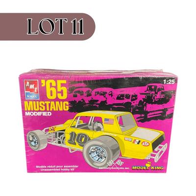 -11- 1:25 SCALE | 65 Mustang Modified Model Kit | Sealed