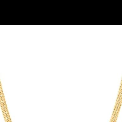 Zales 14kt Gold over 925 sterling silver curb chain Zales 14kt gold over 925 sterling silver curb chain 18" New in package