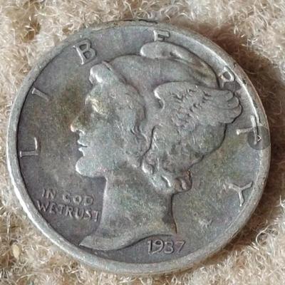 1937 Mercury Dime 1937 Mercury Dime