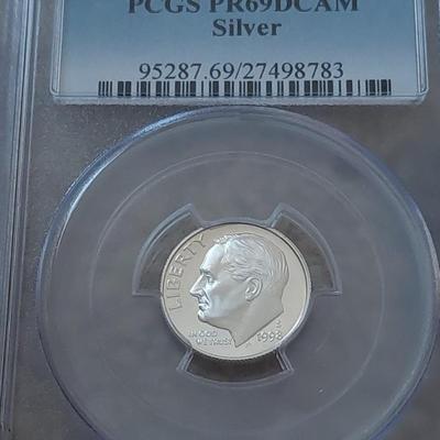 1998 S PR69DCAM SILVER