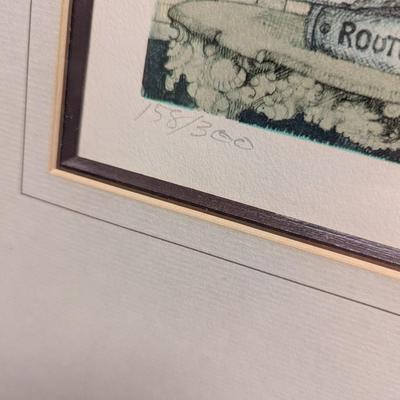 Charles Bragg, “Bibliophile,” signed Charles Bragg, American b. 1931. 155/300 30" x 24 3/4" #28