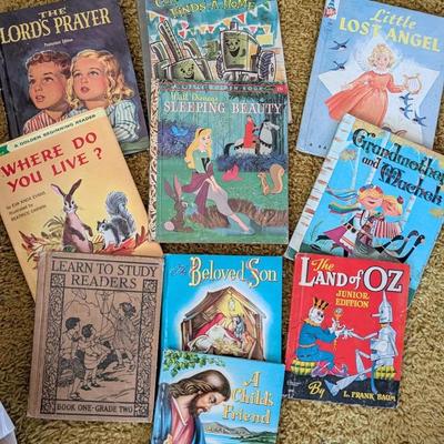 Nice collection of vintage children's books.