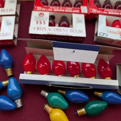 Vintage lights and bulbs