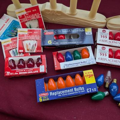 Vintage lights and bulbs