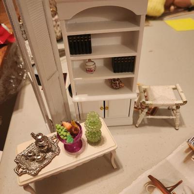 4 Piece Set of White Furniture