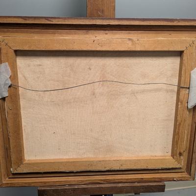 Framed Signed Landscape Painting Approx 28 3/4" x 22 3/4"