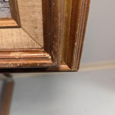 Framed Signed Landscape Painting Approx 28 3/4" x 22 3/4"