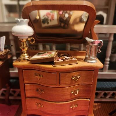 Vanity w/ Box of Chocolates