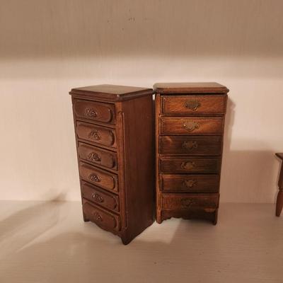 2 Dark Brown Dressers