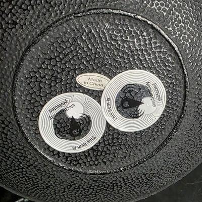 New Old Stock Cast Iron Tetsubin Teapot | Silver-Black Textured Floral Relief | Enamel Interior | Traditional Japanese Design | Pristine...