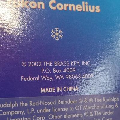 Collection of Glass Ornaments with Original Boxes from 'Rudolph the Red Nosed Reindeer'- Issued in 2002