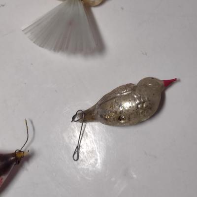 Collection of Vintage Mercury Glass Ornaments