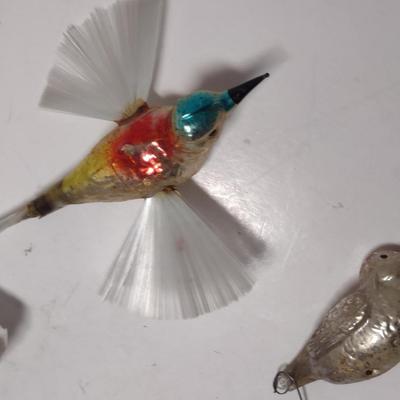 Collection of Vintage Mercury Glass Ornaments