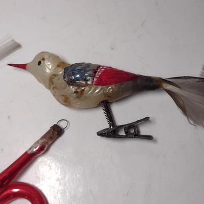 Collection of Vintage Mercury Glass Ornaments