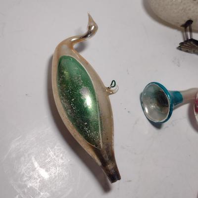 Collection of Vintage Mercury Glass Ornaments