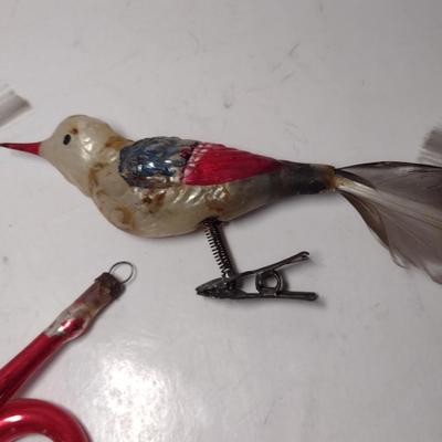 Collection of Vintage Mercury Glass Ornaments