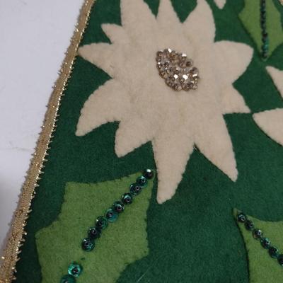 Collection of Hand Made Christmas Decor- Ornaments, Advent Calendars, Tree Skirt, etc.