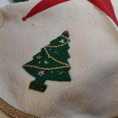 Collection of Hand Made Christmas Decor- Ornaments, Advent Calendars, Tree Skirt, etc.