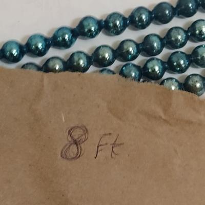 Collection of Vintage MCM Glass Bead String Garland- Three Strands