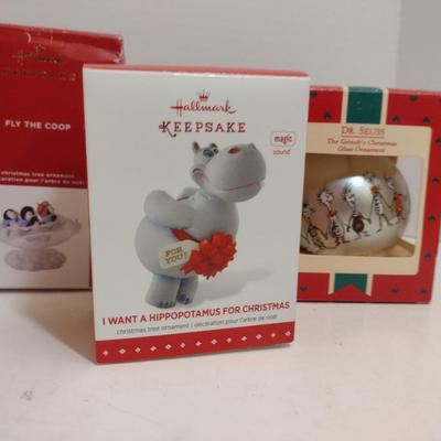 Collection of Hallmark Keepsake Ornaments/Salt & Pepper Shakers with Original Boxes