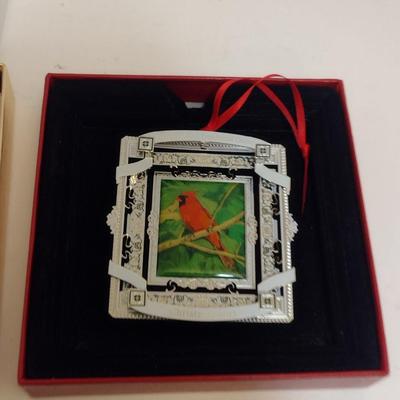 Collection of Ornaments with Original Boxes- Biltmore Estate, Lenox, George W. Bush Presidential Center, Warren Wilson