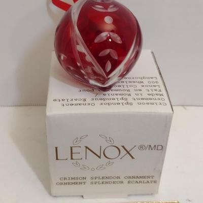 Collection of Ornaments with Original Boxes- Biltmore Estate, Lenox, George W. Bush Presidential Center, Warren Wilson