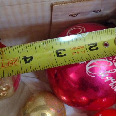 Collection of Glass Ornaments- Mostly Vintage- Some Shiny Brite (#1)