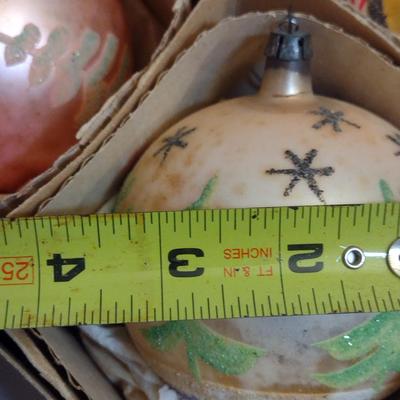 Collection of Glass Ornaments- Mostly Vintage- Some Shiny Brite (#1)