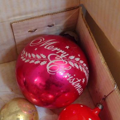 Collection of Glass Ornaments- Mostly Vintage- Some Shiny Brite (#1)