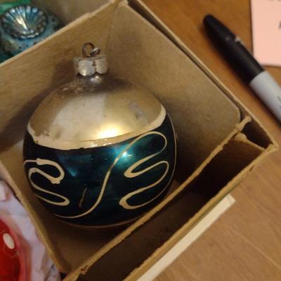 Collection of Glass Ornaments- Mostly Vintage- Some Shiny Brite (#2)