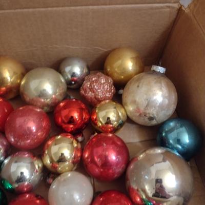 Collection of Glass Ornaments- Mostly Vintage- Some Shiny Brite (#2)