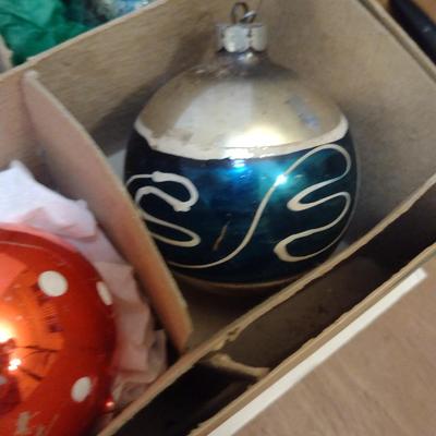Collection of Glass Ornaments- Mostly Vintage- Some Shiny Brite (#2)