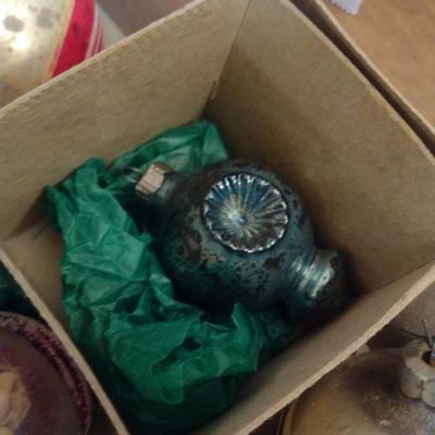 Collection of Glass Ornaments- Mostly Vintage- Some Shiny Brite (#2)