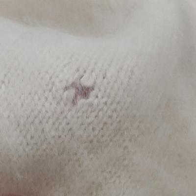 Vintage Accessories- Hat with Hand Beading and Angora Wrap