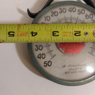 Vintage Thermometer with Wall Mount