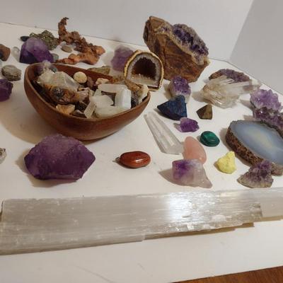 Collection of Stones and Minerals