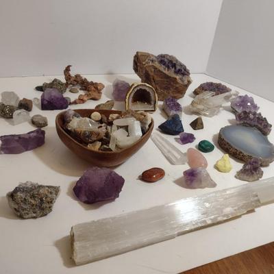 Collection of Stones and Minerals