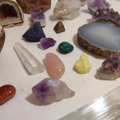 Collection of Stones and Minerals