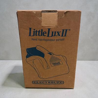 Little Lux II Hand Vacuum Cleaner in Original Box