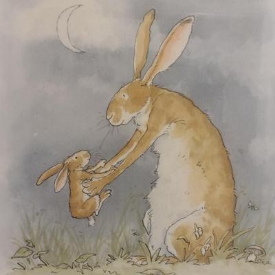 Framed Print by Anita Jeram 'Guess How Much I Love You'