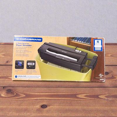Durabrand Paper Shredder Fits over a trashcan