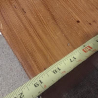 Vintage Solid Wood Double Door Cupboard (No Contents)