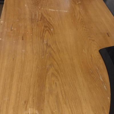 Vintage Solid Wood Double Door Cupboard (No Contents)