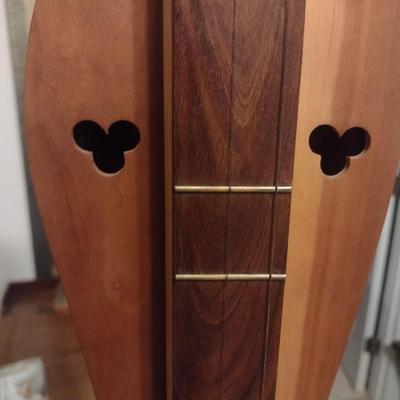 Hand Crafted Mountain Dulcimer with Personized Solid Wood Carry Case