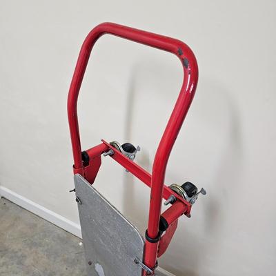 Pair of Red Hand Trucks Including Milwaukee (G1-JS)
