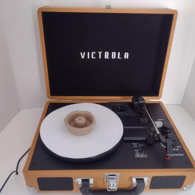 Victrola Electric Portable Turntable Working Condition (No Contents)