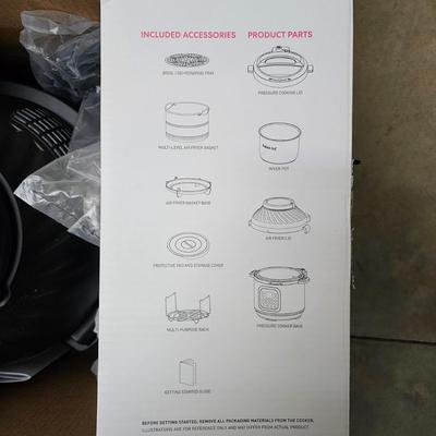 Instant Pot Duo Crisp & Air Fryer (G1-JS)