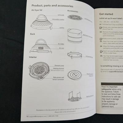 Instant Pot Duo Crisp & Air Fryer (G1-JS)