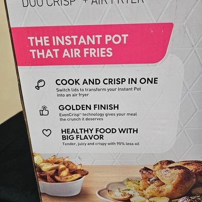 Instant Pot Duo Crisp & Air Fryer (G1-JS)